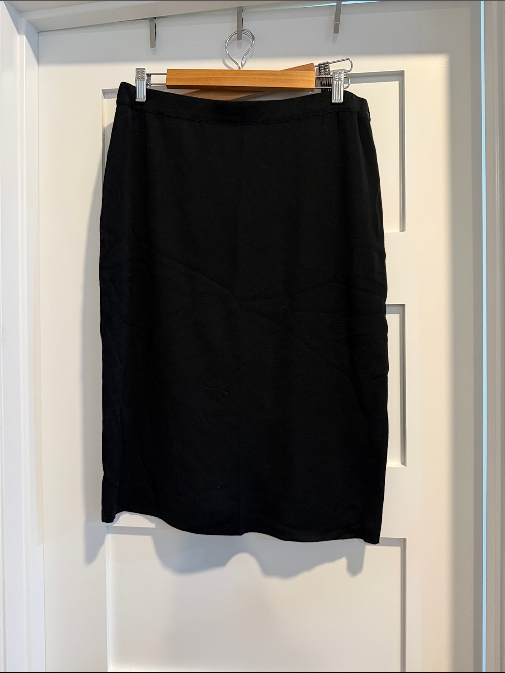 Ming Wang Black Pencil Skirt